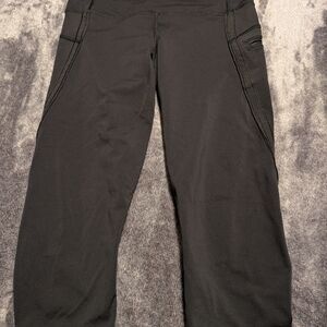 Lululemon Black Athletic Capris